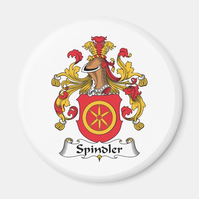 Spindler Family Crest Magnet (Framsidan)