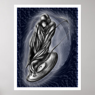 SpinDoctor: Svarta Hålen Hip hop Poster