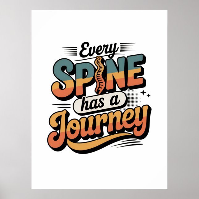 Spine Care Journey and Body Alignment Poster (Framsidan)