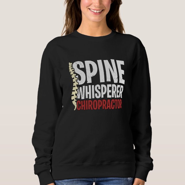 Spine Whisperer Chiropractor Physical Therapist Ch T Shirt (Framsida)
