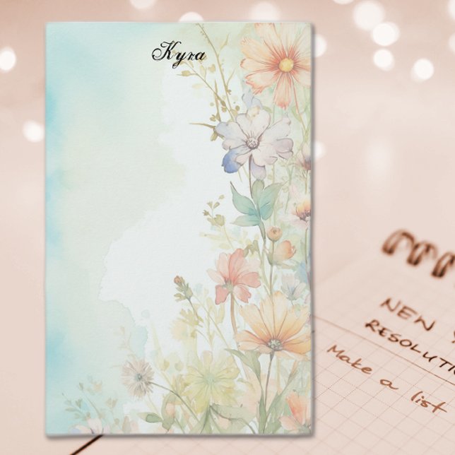 Sping Flowers Stationery Brevpapper (Skapare uppladdad)