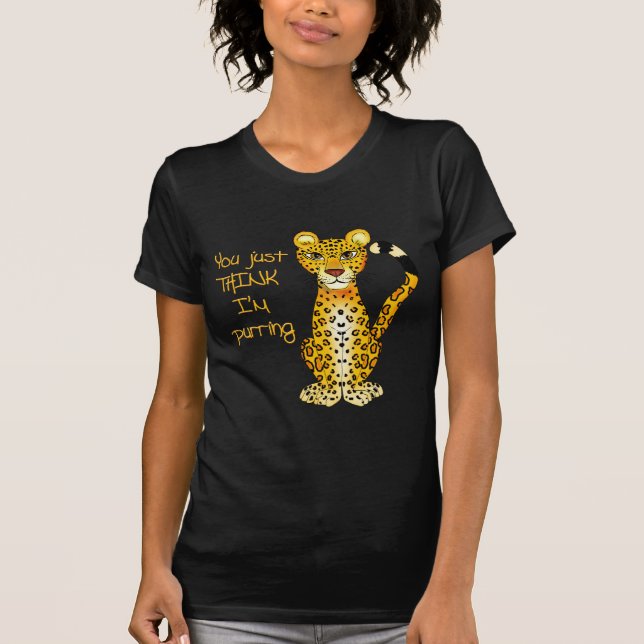 Spinna jaguar tee shirt (Framsida)