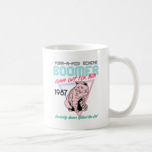 Spinnande-en-Mitt- intrigBoomer för vit : Kaffemugg