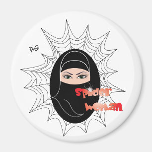Spinnenfrau/Magnet Magnet