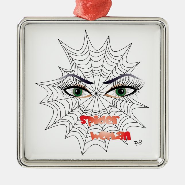 Spinnenfrau Ornament (Framsidan)