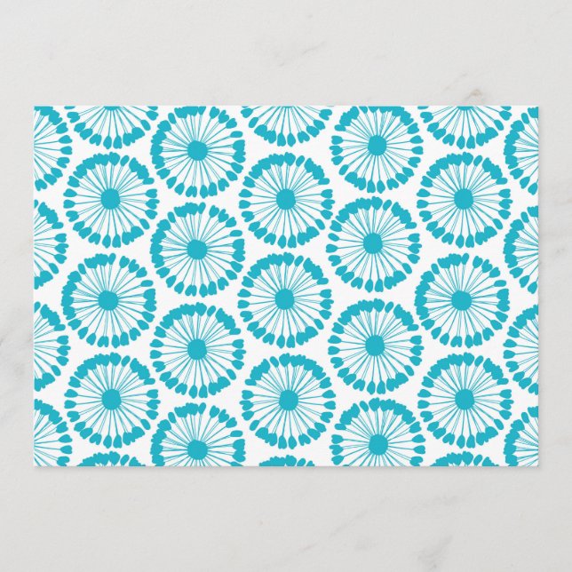 Spinner Anpassningsbar Monogram Stationery Anteckningskort (Framsida)
