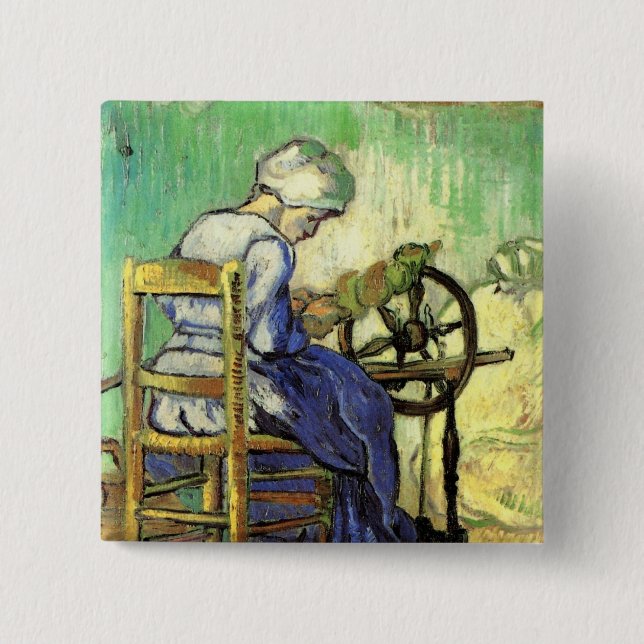Spinner av Vincent van Gogh Knapp (Framsida)