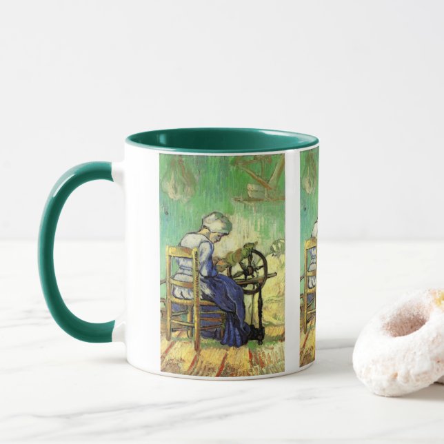 Spinner av Vincent van Gogh Mugg (Med munk)