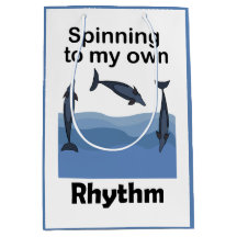 Spinner Delfin Snurrar Efter Min Egen Rytm Citat