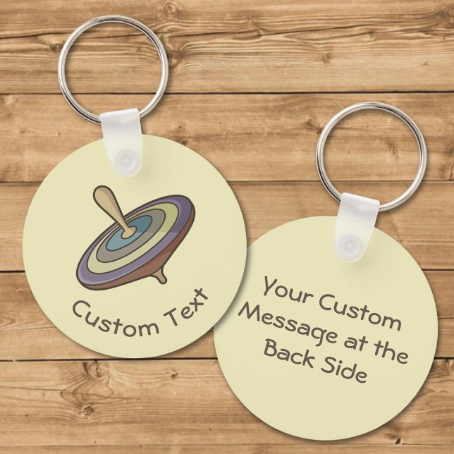 Spinning av den övre nyckelkedjan nyckelring (Skapare uppladdad)