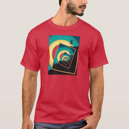 Spinning av golf-Basket 2 Tee Shirt
