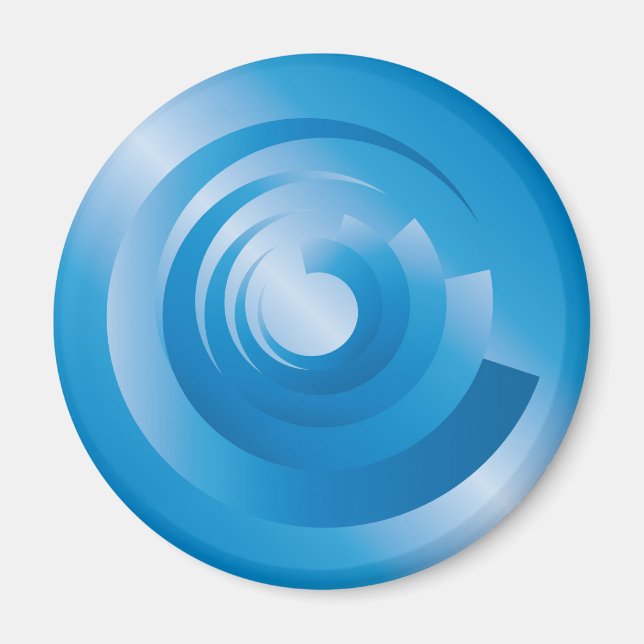 spinning av himlar färg magnet (Framsidan)