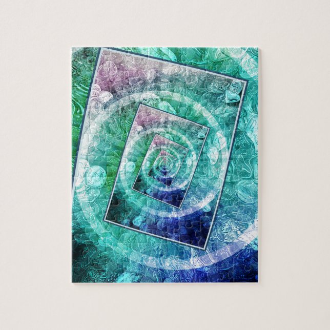 Spinning av nickel i oändlighet pussel (Vertikal)