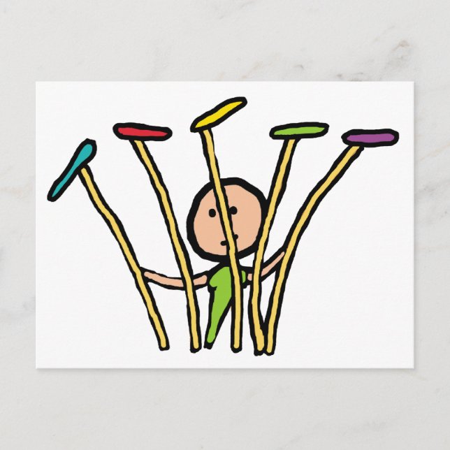 Spinning av plåt vykort (Framsida)