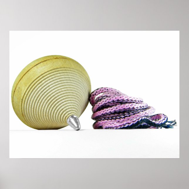 Spinning av trä, Poster överst (Framsidan)