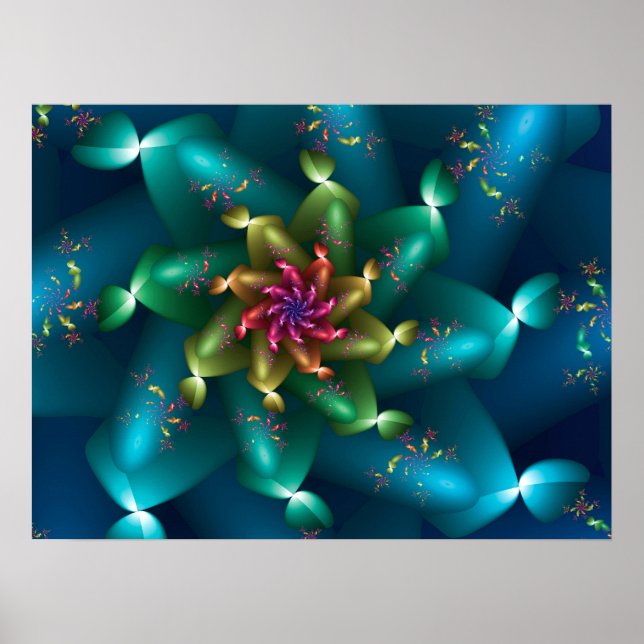 Spinning av vågig rektal poster (Framsidan)