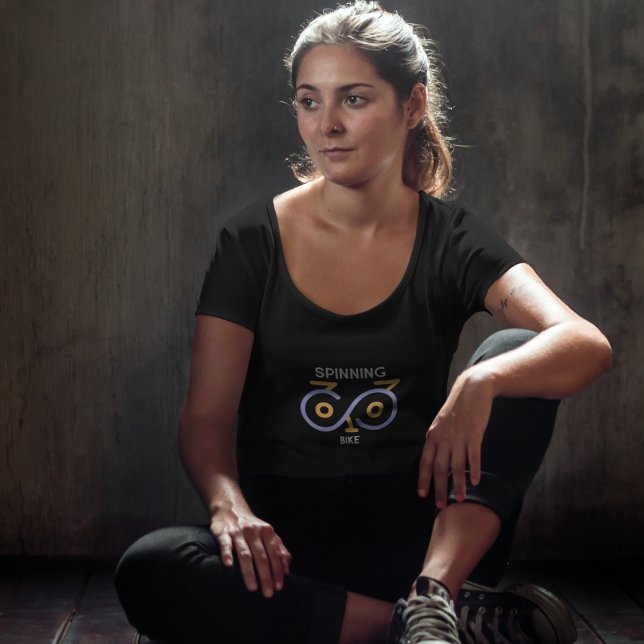 Spinning Bike Hobby T Shirt (Skapare uppladdad)