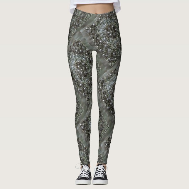 Spinning dandelion puff leggings (Framsida)