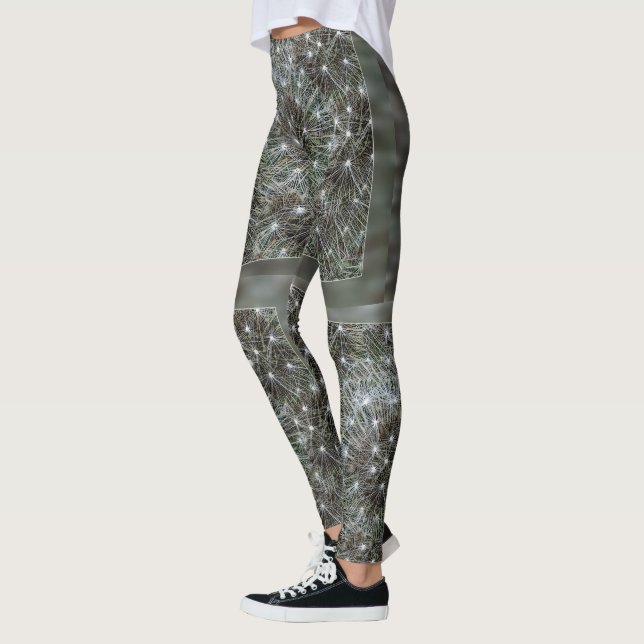 Spinning dandelion puff leggings (Vänster)