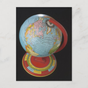 Spinning Globe Vykort