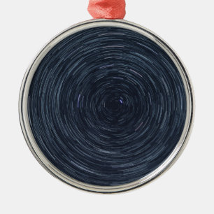 Spinning Himlar (Starry Space Scene) Julgransprydnad Metall