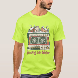 Spinning Into Winter Shirt Lo-Fi Kassettröja T