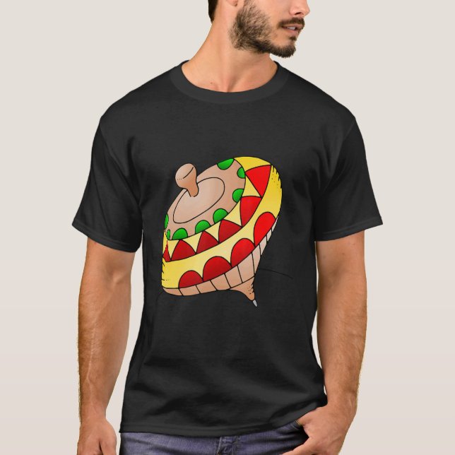 Spinning Leksak överst T Shirt (Framsida)