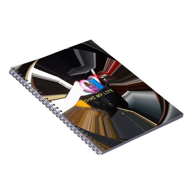 Spinning Office Essentials Modern Wall Decor Anteckningsbok (Högra Sidan)