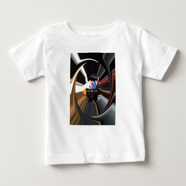 Spinning Office Essentials Modern Wall Decor Tee (Framsida)