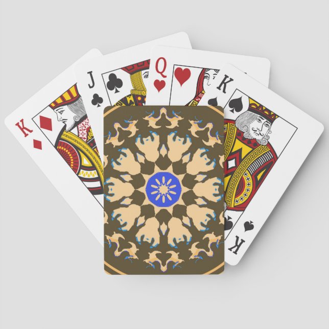 Spinning Spel Kort (Baksidan)