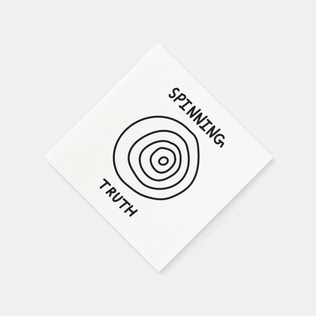 Spinning Truth Pappersservett (Hörn)