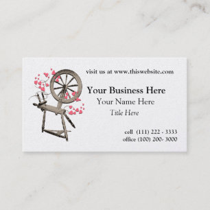 Spinning Wheel Visitkort