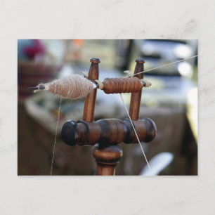 Spinning Wheel Vykort