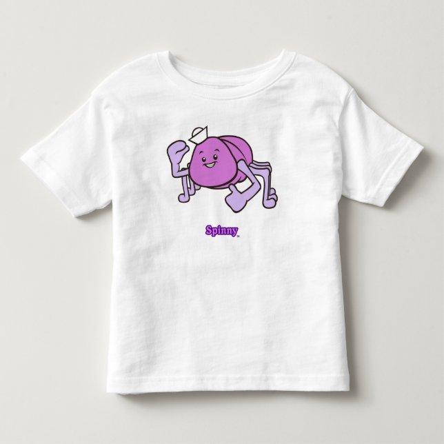 Spinny småbarnT-tröja Tee Shirt (Framsida)
