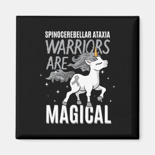 Spinocerebellär Ataxi Warrior Medvetenhet Band Sc Magnet