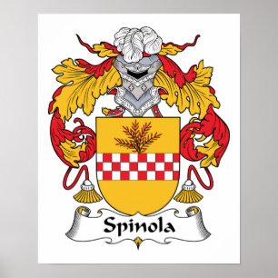 Spinola familjvapensköld poster