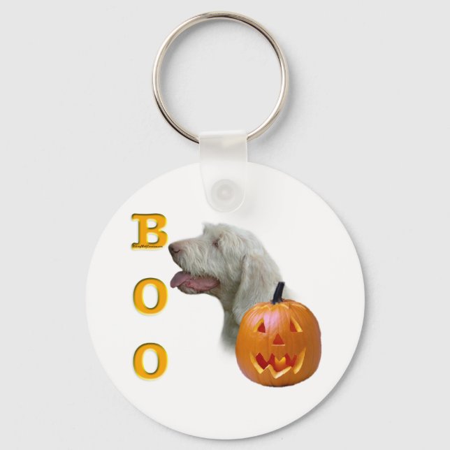 Spinone Italiano Boo Nyckelring (Framsida)