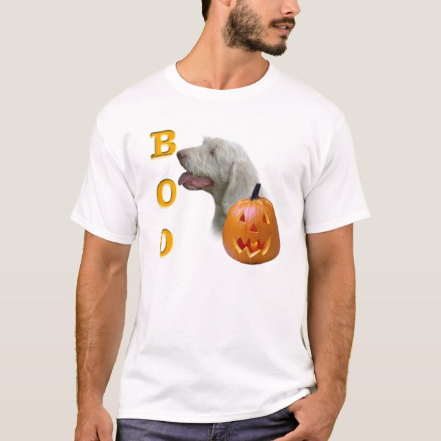 Spinone Italiano Boo Tee Shirt (Framsida)
