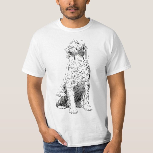 Spinone Italiano Dog  T Shirt (Framsida)