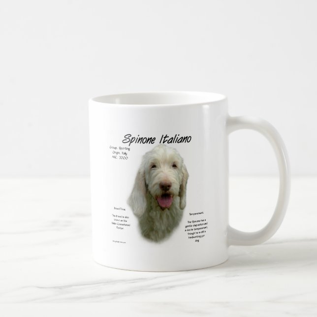 Spinone Italiano-historikdesign Kaffemugg (Höger)