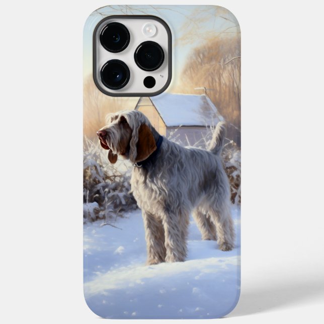 Spinone Italiano Let It Snow Jul (Baksida)