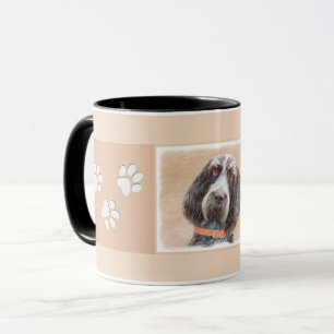 Spinone Italiano-målning - Cute Original Hund Art Mugg