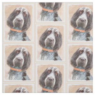 Spinone Italiano-målning - Cute Original Hund Art Tyg