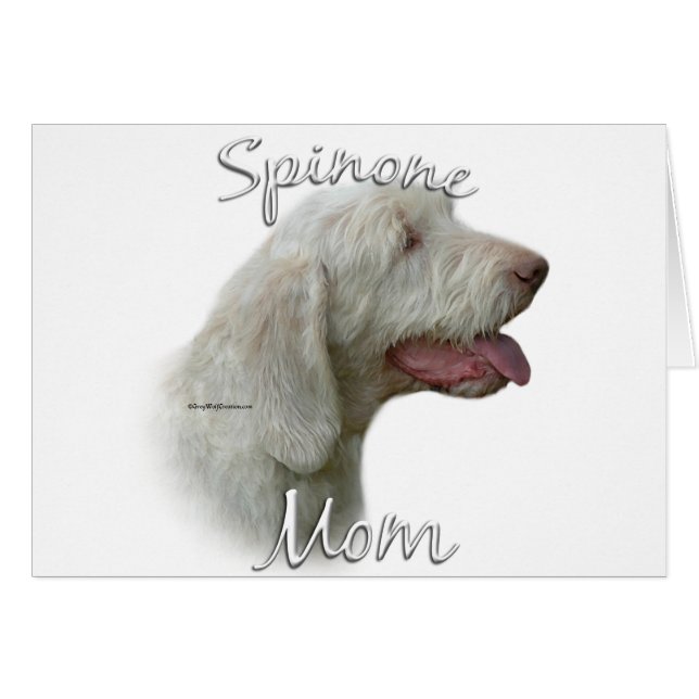 Spinone Italiano Mamma 2 Hälsningskort (Framsidan Horizontal)