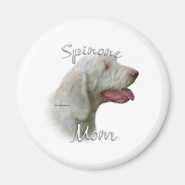Spinone Italiano Mamma 2 Magnet (Framsidan)