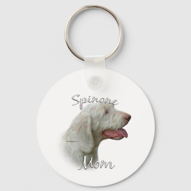 Spinone Italiano Mamma 2 Nyckelring (Framsida)