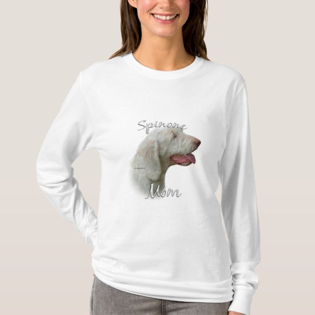 Spinone Italiano Mamma 2 T Shirt (Framsida)