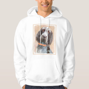 Spinone Italiano Painting - Cute Original Hund Art Hoodie