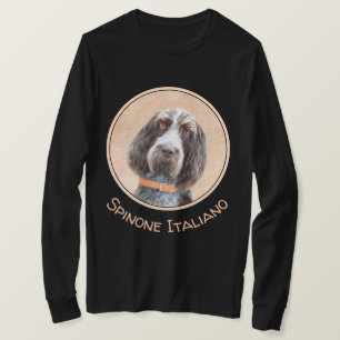 Spinone Italiano Painting - Cute Original Hund Art T Shirt
