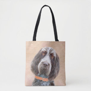 Spinone Italiano Painting - Cute Original Hund Art Tygkasse
